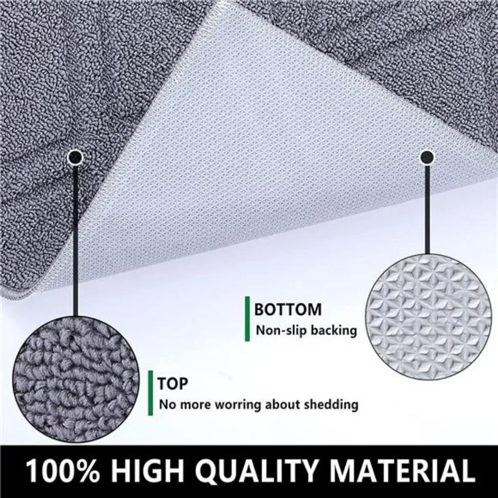 Indoor Doormat Front Door Mat Non Slip Rubber Backing Super Absorbent, 20